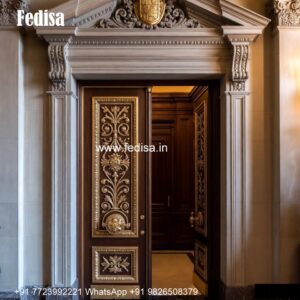 Folding Door Design, Double Shutter Door Design | Designer Wooden Door