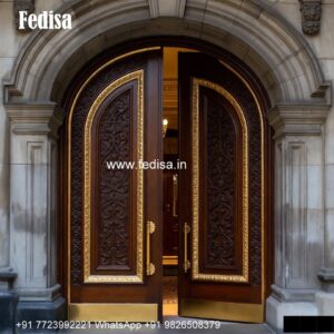 Temple Door Design, Front Net Door Design | Designer Wooden Door