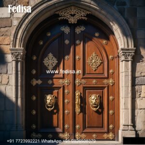 Main Door Design 2185, Door Frame Paneling Design | Designer Wooden Door
