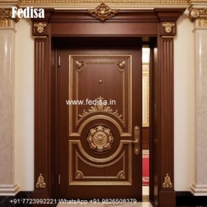Front Double Door Design, Sliding Door Design For Terrace | Designer Wooden Door
