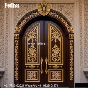New Jali Door Design 2187, Door Skirting Design | Designer Wooden Door