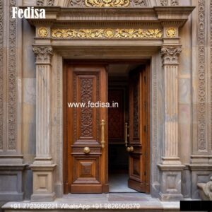 New Jali Door Design 2188, Door Come Window Design | Designer Wooden Door