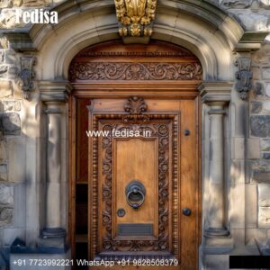 Home Front Door Design, Wooden Door With Steel Design | Designer Wooden Door