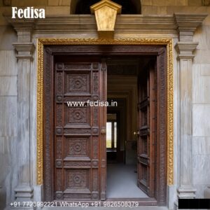 Temple Door Design, Aluminium Bathroom Gate Design | Designer Wooden Door