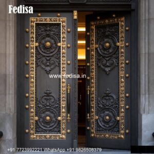 Mandir Door Design, Main Door Ss Grill Design | Designer Wooden Door
