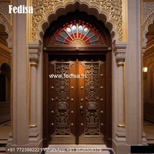 Folding Door Design, Circle Door Design | Designer Wooden Door