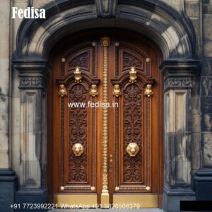 Temple Door Design, Bedroom Door Sunmica Design | Designer Wooden Door