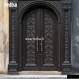 New Jali Door Design 2195, Ss Safety Door Designs | Designer Wooden Door