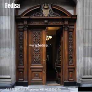 Temple Door Design, Double Door Design For Room | Designer Wooden Door