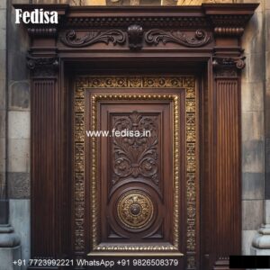 Safety Door Grill Designs For Flats, Door Handle Design | Designer Wooden Door