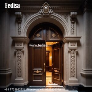 Safety Door Grill Designs For Flats, Panel Door Design | Designer Wooden Door