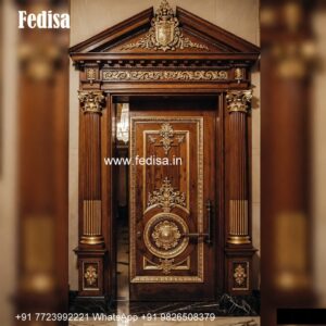 Grill Gate For Main Door, Main Door Glass Design | Designer Wooden Door