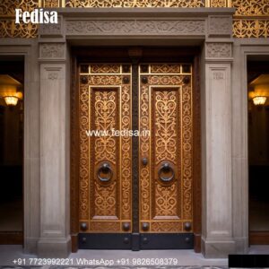 Modern Jali Door Design, Sliding Grill Gate Design | Designer Wooden Door
