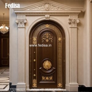 Drawing Room Door Design, Wooden Glass Door Designs For Home | Designer Wooden Door