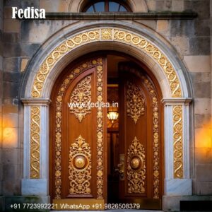 Main Door Grill Design, Wooden Jali Door Designs For Indian Homes | Designer Wooden Door