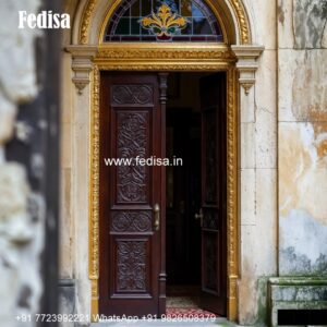 Jali Wala Door, God Room Door Design | Designer Wooden Door