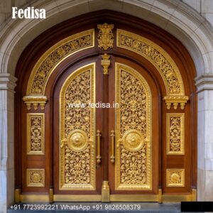 Safety Door Grill Designs For Flats, Pooja Room Door Designs In Plywood | Designer Wooden Door