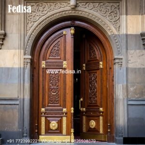 Main Door Grill Design, New Main Double Door Design 2026 | Designer Wooden Door