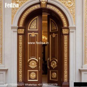 Modern Jali Door Design, Lokhandi Safety Door Design | Designer Wooden Door