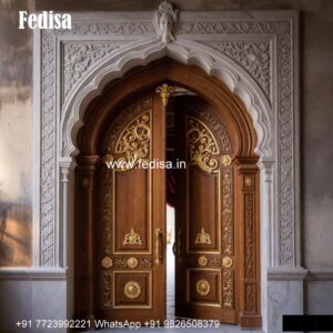 Wooden Jali Double Door Design, Gate Design For Main Door | Designer Wooden Door