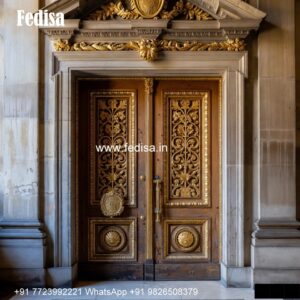 Grill Gate For Main Door, Front Door Grill Design | Designer Wooden Door