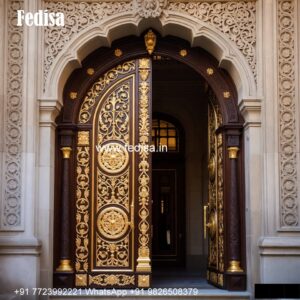 Modern Jali Door Design, Steel Door Design For Flats | Designer Wooden Door