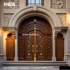Drawing Room Door Design, Door Grill Design 2026 | Designer Wooden Door