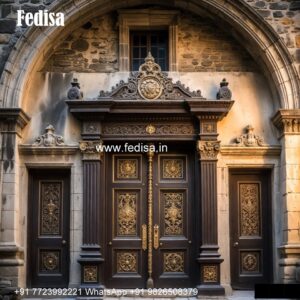 Safety Door Grill Designs For Flats, Wooden Main Double Door Designs Indian Style | Designer Wooden Door