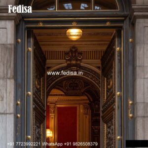 Grill Gate For Main Door, Simple Door Design In Wood | Designer Wooden Door