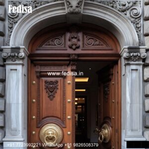 Main Door Grill Design, Small Temple Door Design For Home | Designer Wooden Door