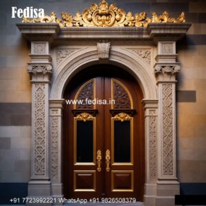 Safety Door Grill Designs For Flats, Main Door Designs For Indian Homes | Designer Wooden Door