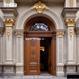 Drawing Room Door Design, New Double Door Design 2026 | Designer Wooden Door