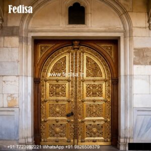 Interior Door Design, Drawing Room Glass Door Design | Designer Wooden Door