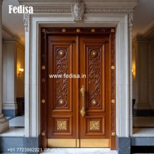 Jali Wala Door, Double Door Grill Design | Designer Wooden Door